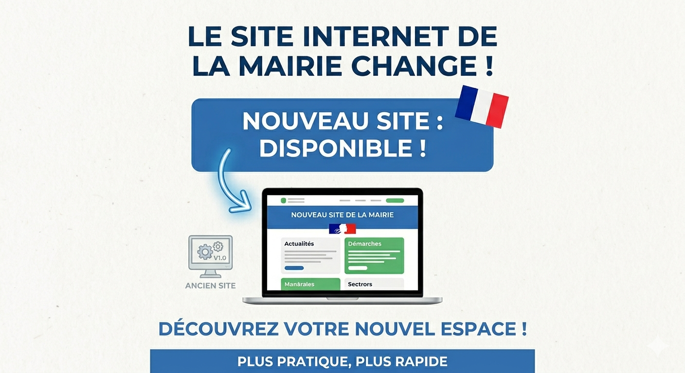 You are currently viewing Le site internet de la commune fait peau neuve !